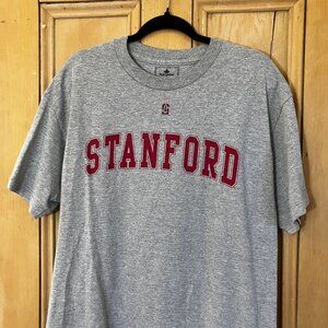 Foot Locker Mens Stanford University Trees Spellout T-Shirt Large Gray SP EXC